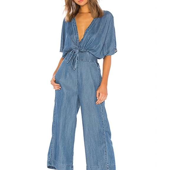Splendid Pants - Splendid Chambry/Demin tie from jumpsuit